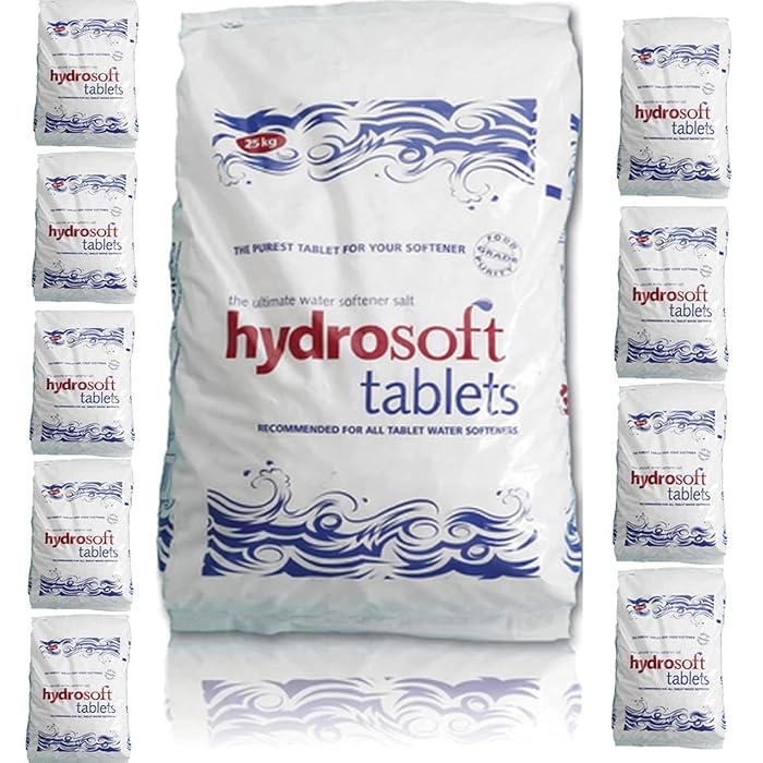 Buy HYDROSOFT Water Softener Tablets 25Kg Bags Best For Laundry Kitchen