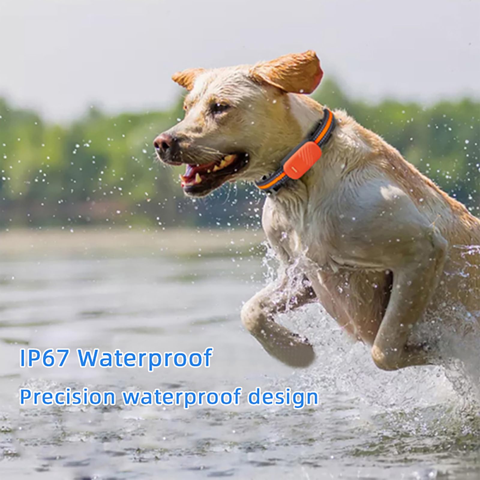Localizzatore GPS per animali domestici, dispositivo anti-smarrimento con posizionamento multiplo e riproduzione storica dei brani per cani e gatti