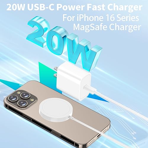Miniatura 2 de Apple MFi Certified iPhone 17 Charger Fast Charging, Stuffcool 2Pack PD 20W USB C Chargers Dynamic Power Adapter Type C Wall Charger + 6FT Type C