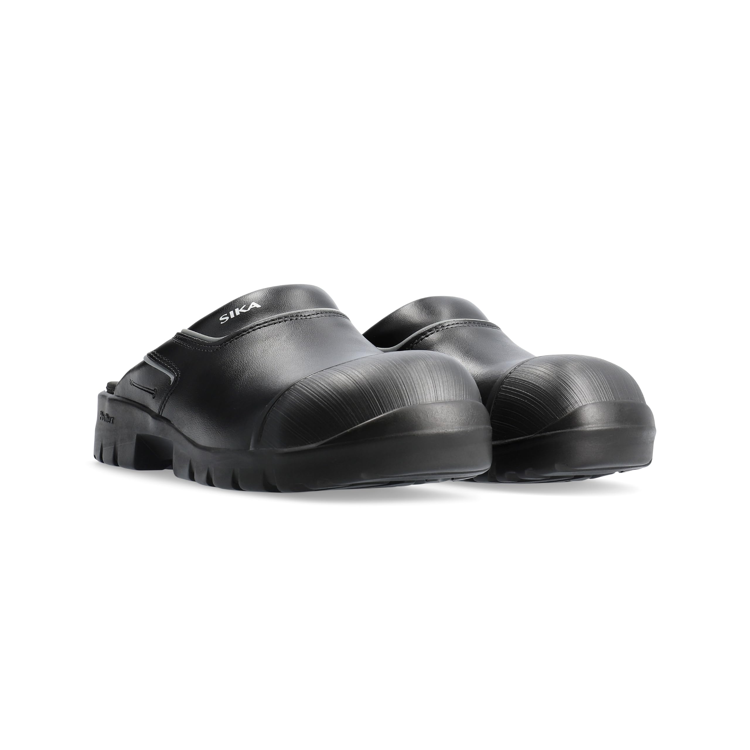 SIKA Unisex Proflex Öffnen Sicherheitsclogs, rutschfeste PU-Sohle, wasserabweisendes Permair-Leder, ProNose-Zehenkappe, stoßdämpfende Arbeitsschuhe für Bauwesen, Industrie und Lebensmittelbranche