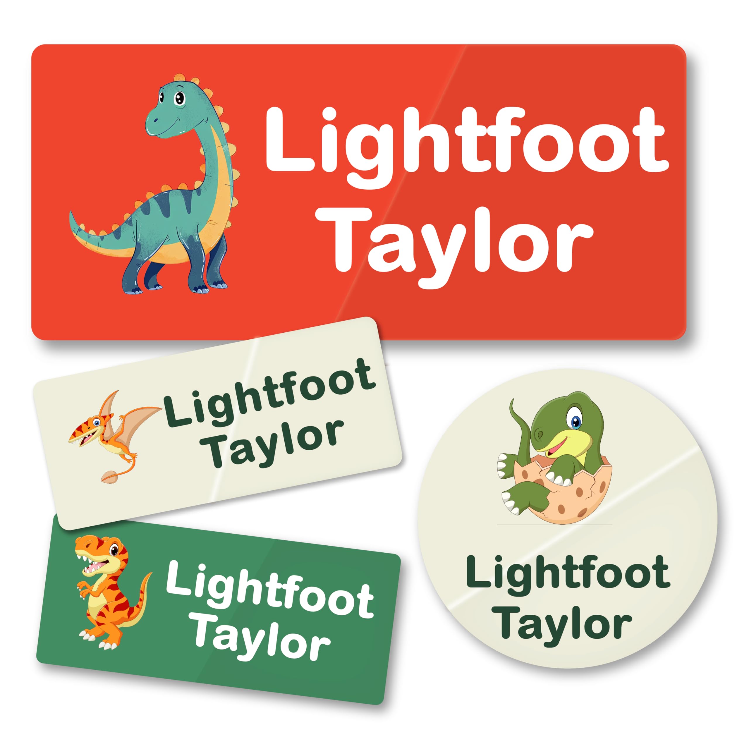 Custom Stickers, Personalised Stickers Labels, Name Labels for Clothes Kids, Waterproof Name Tags for Clothes School Supplies Nursing Home, Daycare Clothing Name Customised Gift (Style 6)