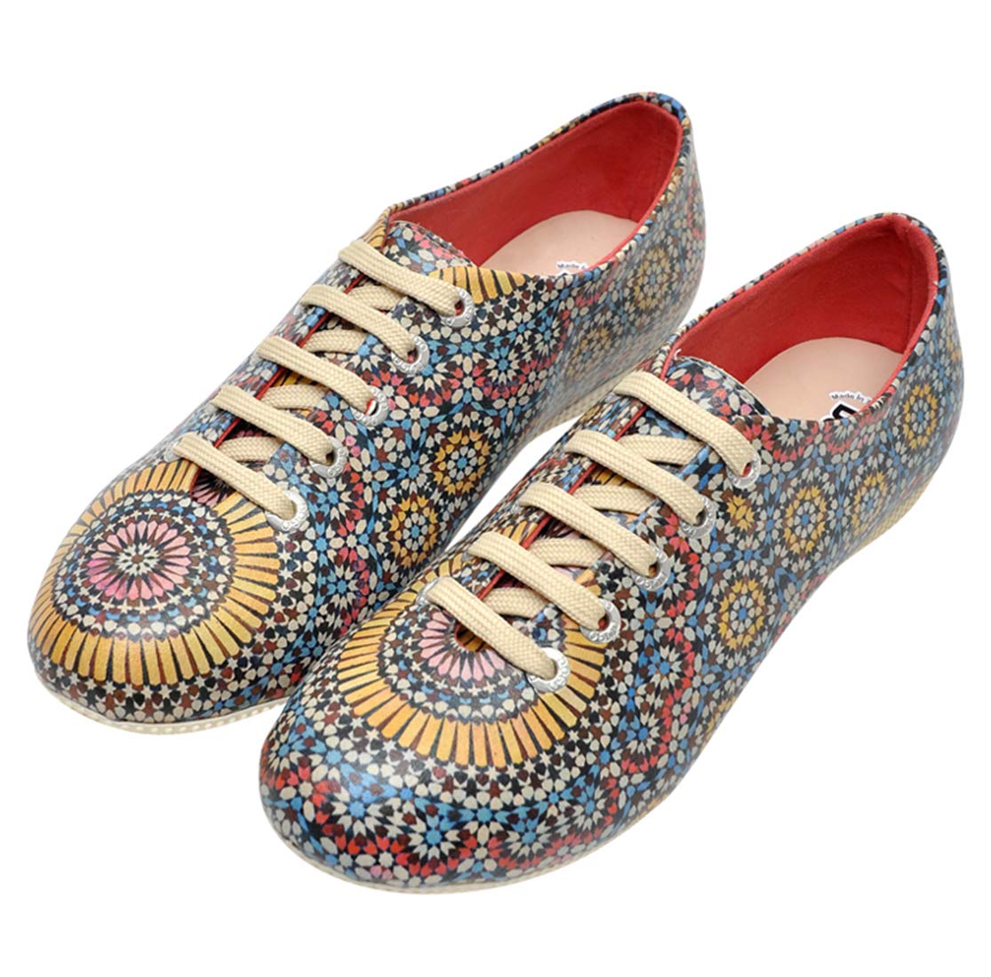 DOGO Oxford, Zapatilla de Deporte Mujer, Multicolore, 37 EU