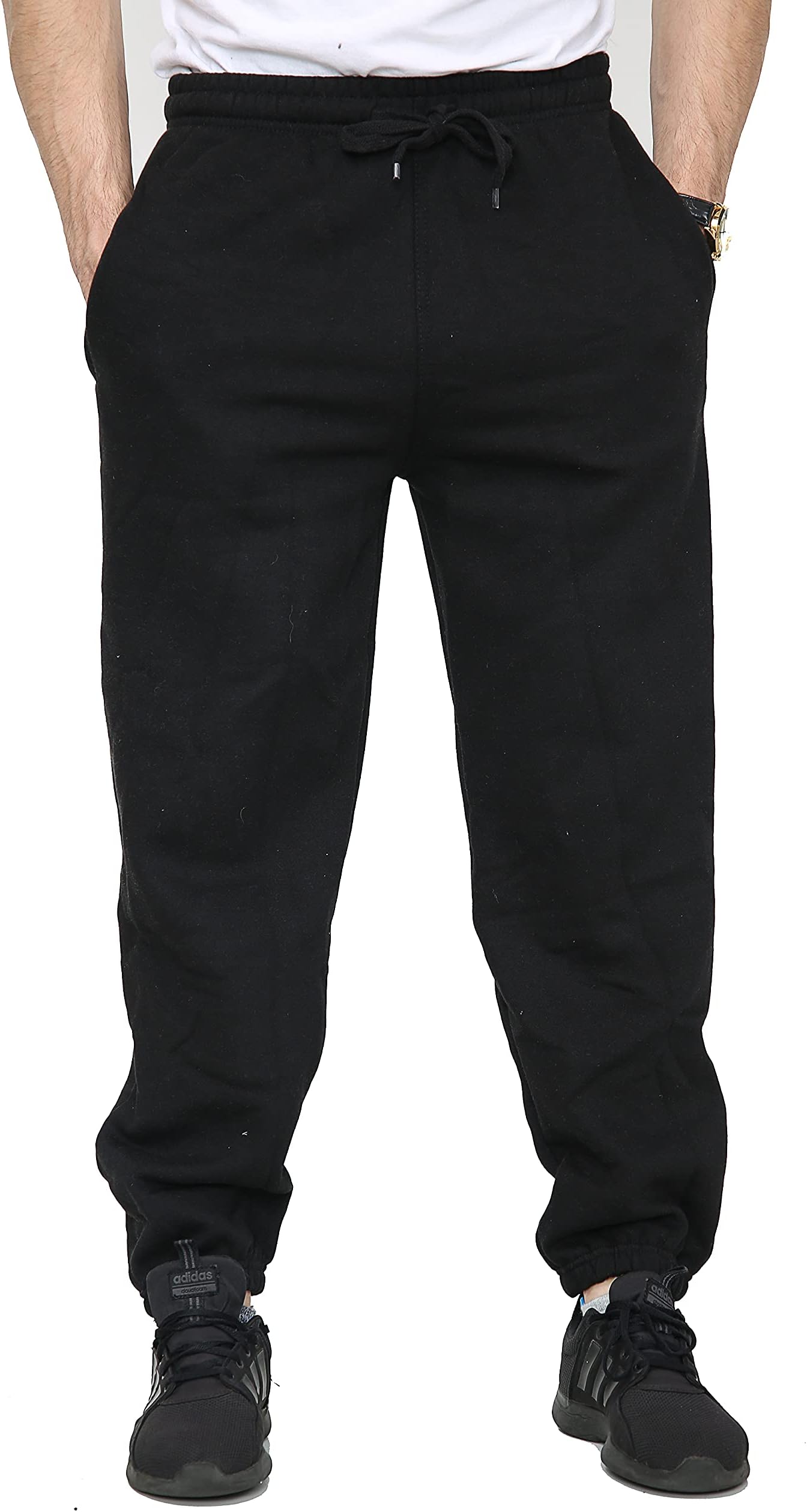 Mens Fleece Jogging Bottoms Pants Trousers Casual Sizes S - 8XL, 4 Colours
