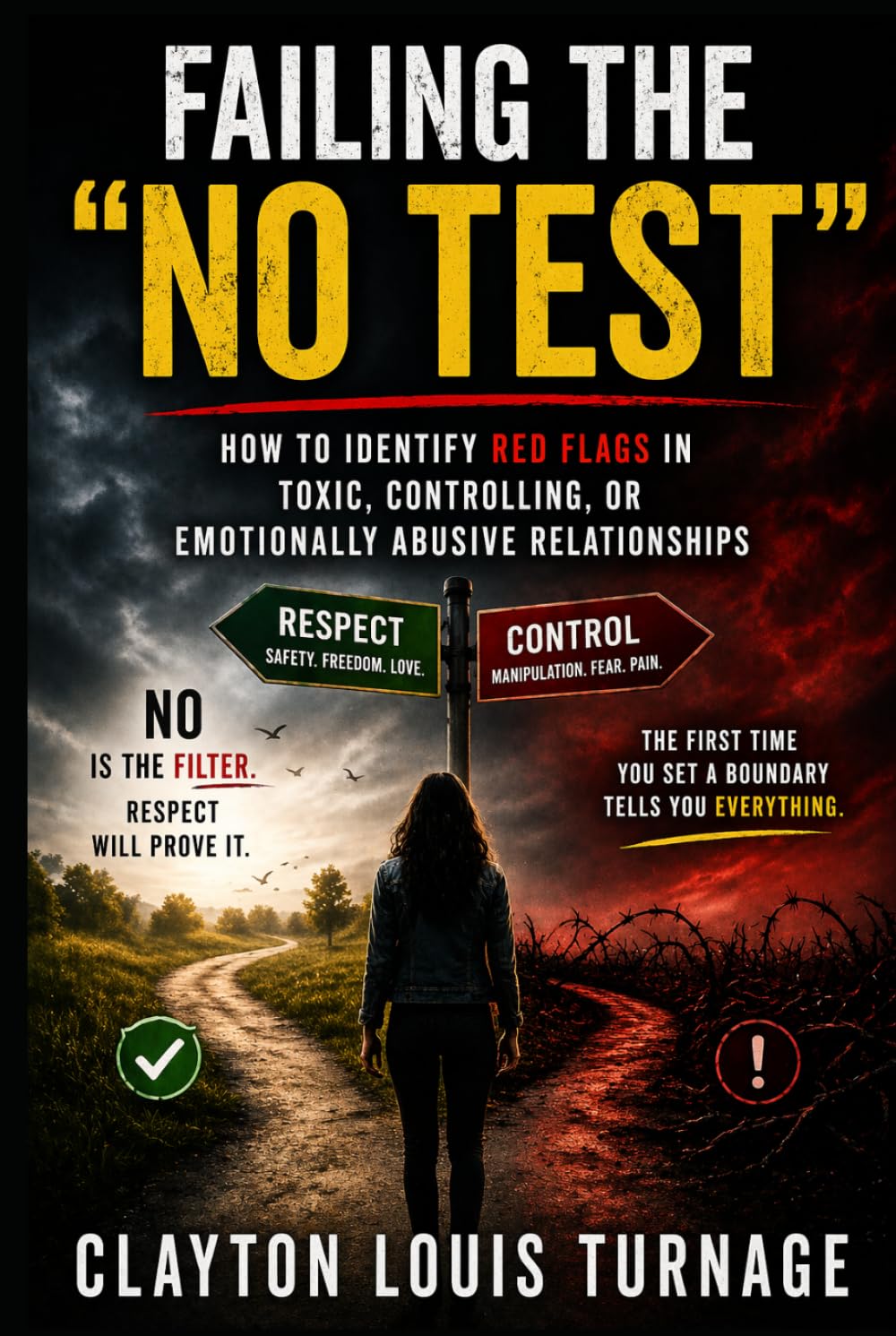 Failing the "NO TEST": How to Identify RED FLAGS in Toxic, Controlling, or Emotionally Abusive Relationships