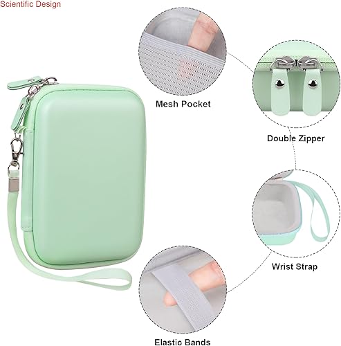 Vista 4 de Elonbo Estuche de transporte para Blinger Dazzling Starter Kit, Blinger Kids Glam Collection Kit de iniciación, bolsa de almacenamiento, herramienta