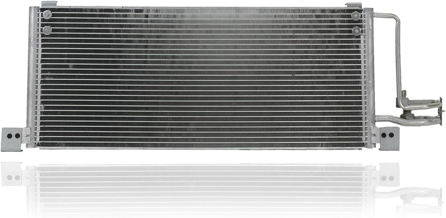 A/C Condenser - Pacific Best Inc. Compatible/Replacement for 4174 88-96 Jeep Cherokee, 87-90 Comanche L6