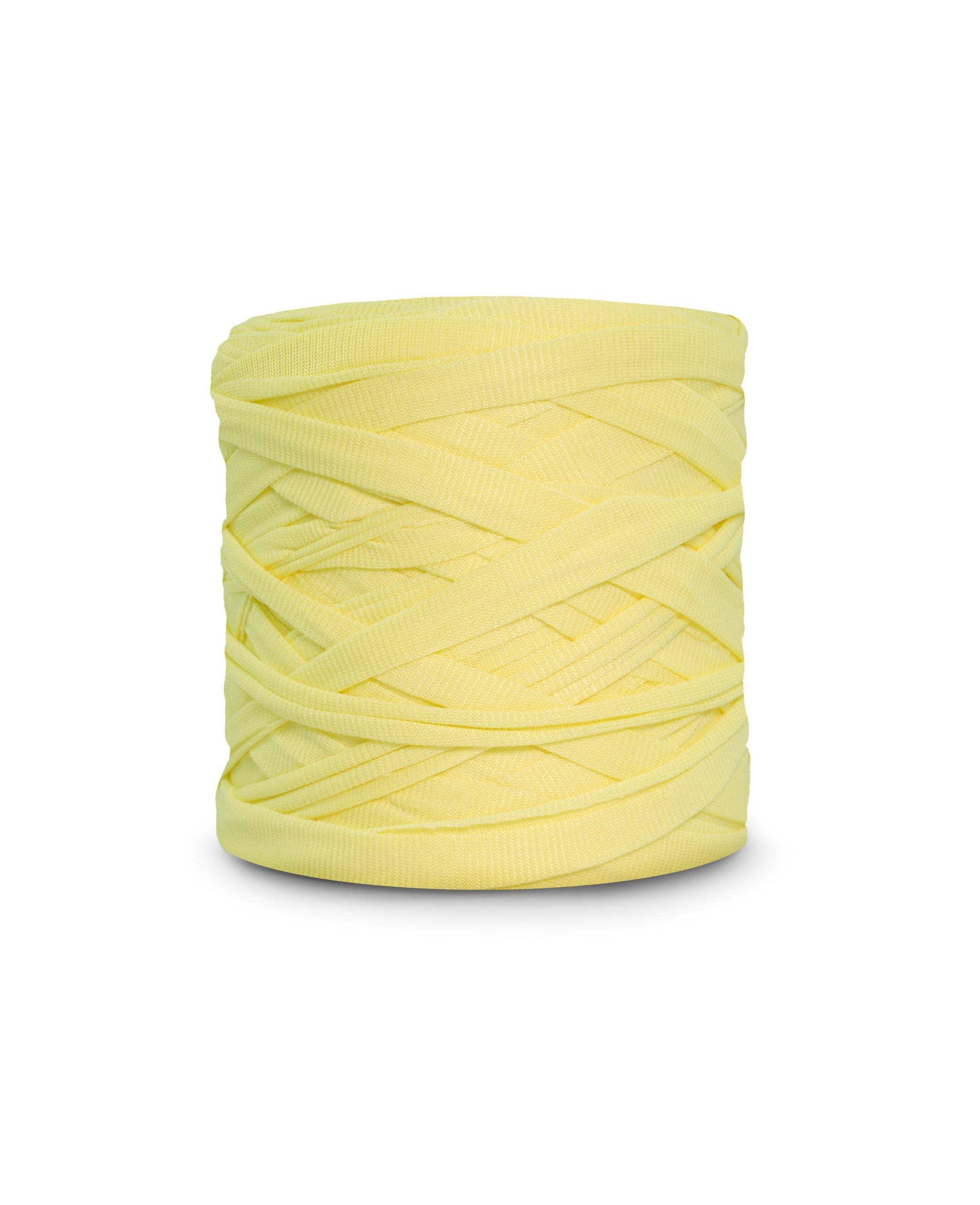 Circulo – Fil de qualité supérieure pour t-shirt – Doux, léger, sans couture, sans nœuds. Facile à utiliser, Fettuccini Zpagetti, fil pour t-shirt pour crochet et tricot - 130 m, couleur 7929