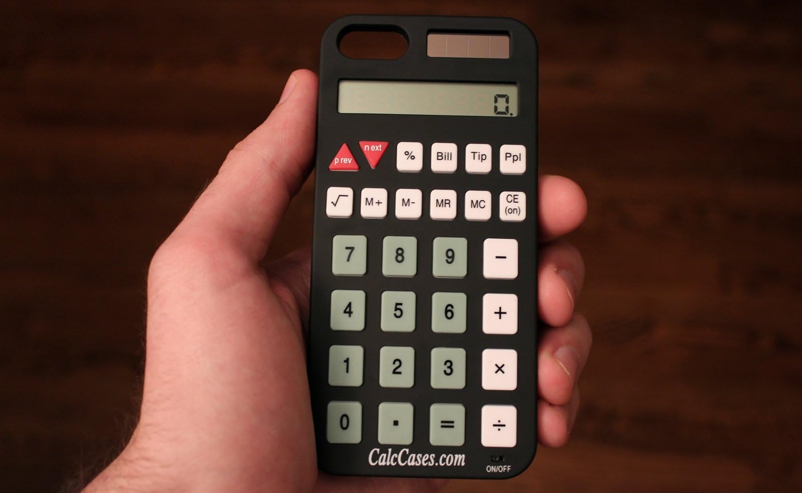 iPhone 5 & 5S Working Calculator Case - Black New Version 2