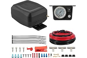 On-Board Air Compressor Kit for Enhanced Suspension Control