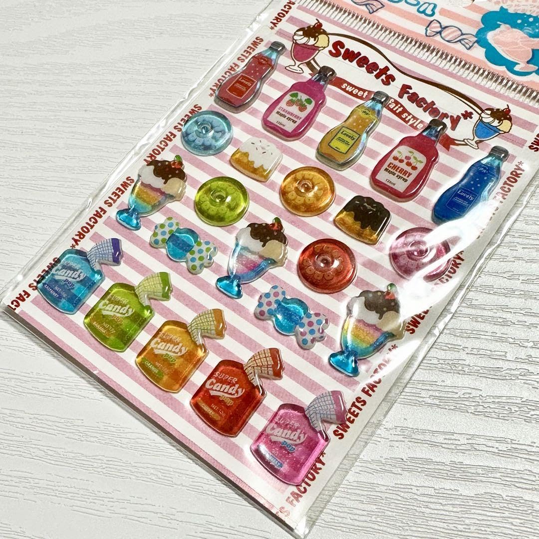 かわいらしく　あめみた〜いシール Amazon.co.jp: アメみたーいシール スイーツ ぷっくりシール