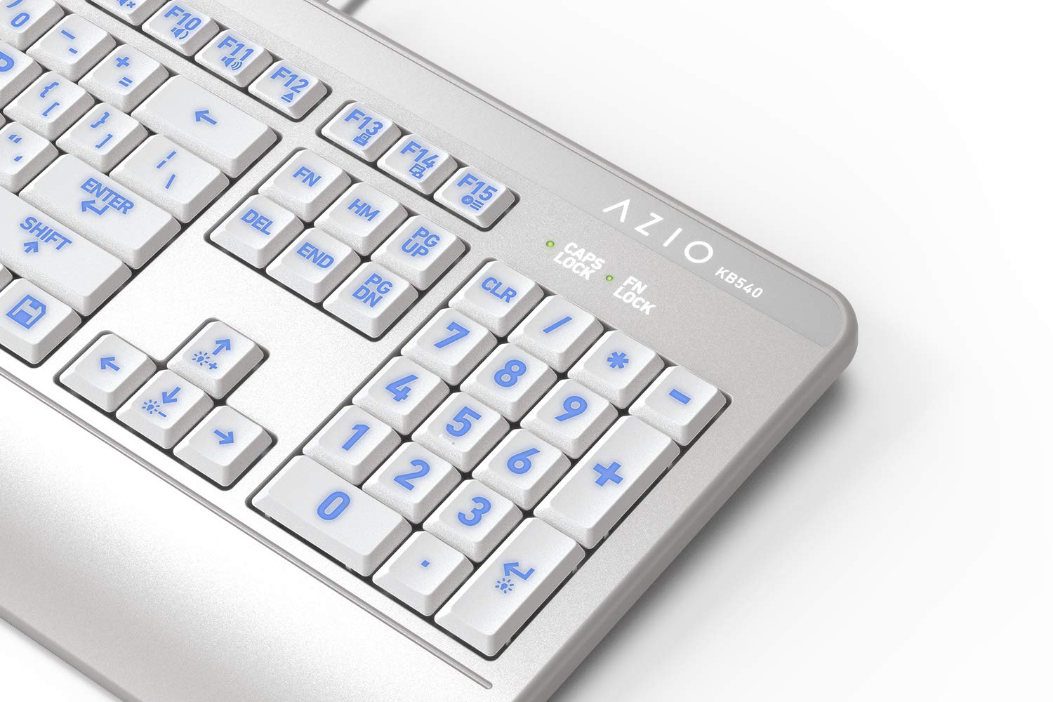 Neomagic α Amazon.com: Azio KB540 - Large Print 3-Color LED Wired USB