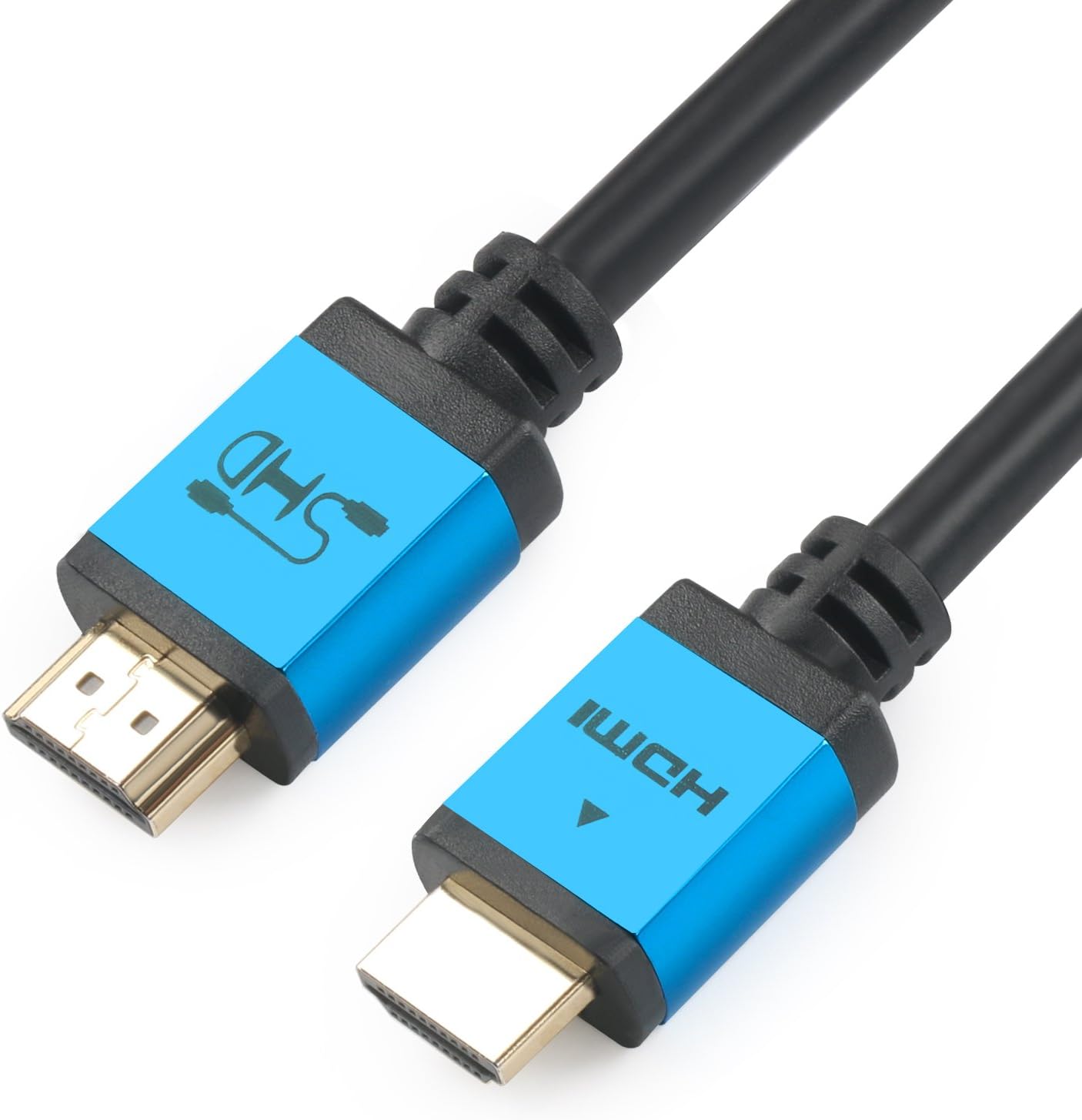 Blасk Frіdау - 60% оƒƒ HDMI Cable 100 Feet with Signal Booster,SHD 100' HDMI Cord 2.0V Support 4K 3D 1080P for in-Wall Installation CL3 Rated Black Cable and Blue Metal Shell 80% оƒƒ Dіѕсоunt HDMI Cable 100 Feet with Signal Booster,SHD 100' HDMI Cord 2.0V Support 4K 3D 1080P for in-Wall Installation CL3 Rated Black Cable and Blue Metal Shell