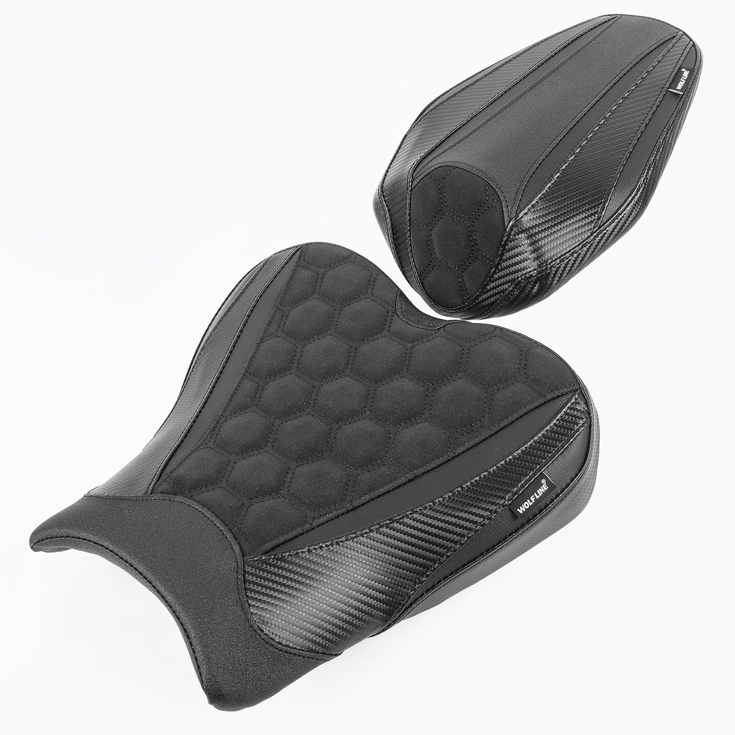 Amazon | オートバイレザーフロントドライバーリア助手席シート