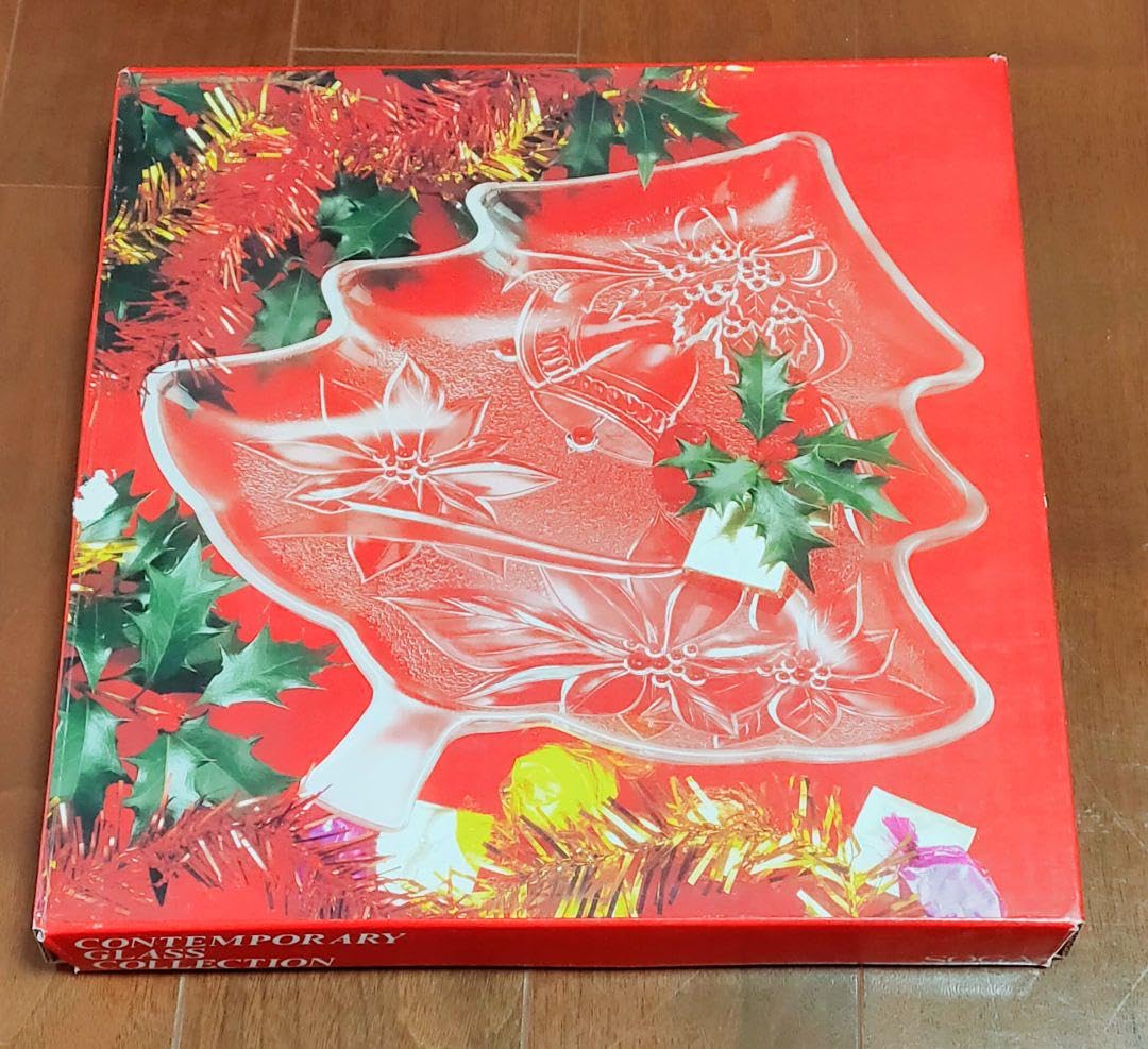 Amazon.co.jp: 曽我ガラス SOGA JAPAN クリスマスツリー型ガラス