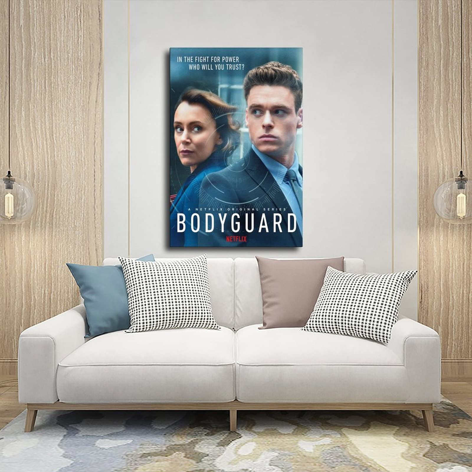 DEZARO Poster Musical The Bodyguard Sur Toile Pour Décoration De