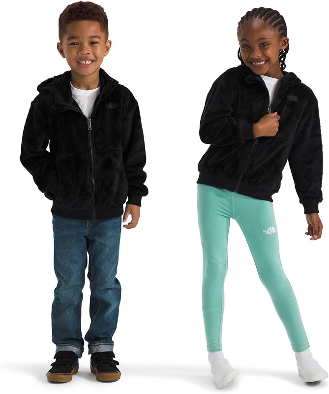 buzo con capucha y cremallera completa Osito para niño | campera polar de poliéster reciclado con puños y dobladillo de canalé