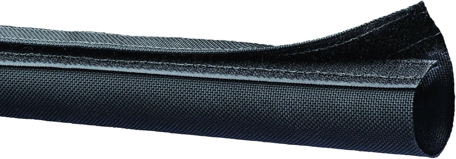 Electriduct 2 Inch HVAC Protective Sleeve Wrap Around Existing Foam Insulation UV Weather Resistant Outdoor Pipe Protection Cover for Heat Pump A/C Air Conditioning Copper Line Sets - 6 Feet