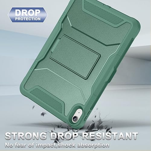 Miniatura 5 de Soke Funda para iPad de 10.9 pulgadas de 10.9 pulgadas 2022, con protector de pantalla integrado y soporte, funda protectora de cuerpo completo