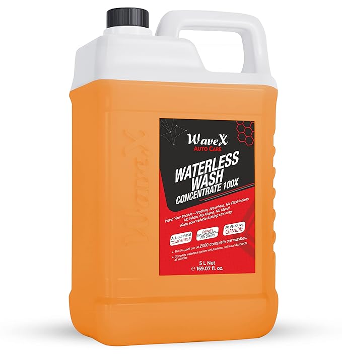 Wavex Waterless Car Wash Car Cleaning Spray 100x Concentrate 100