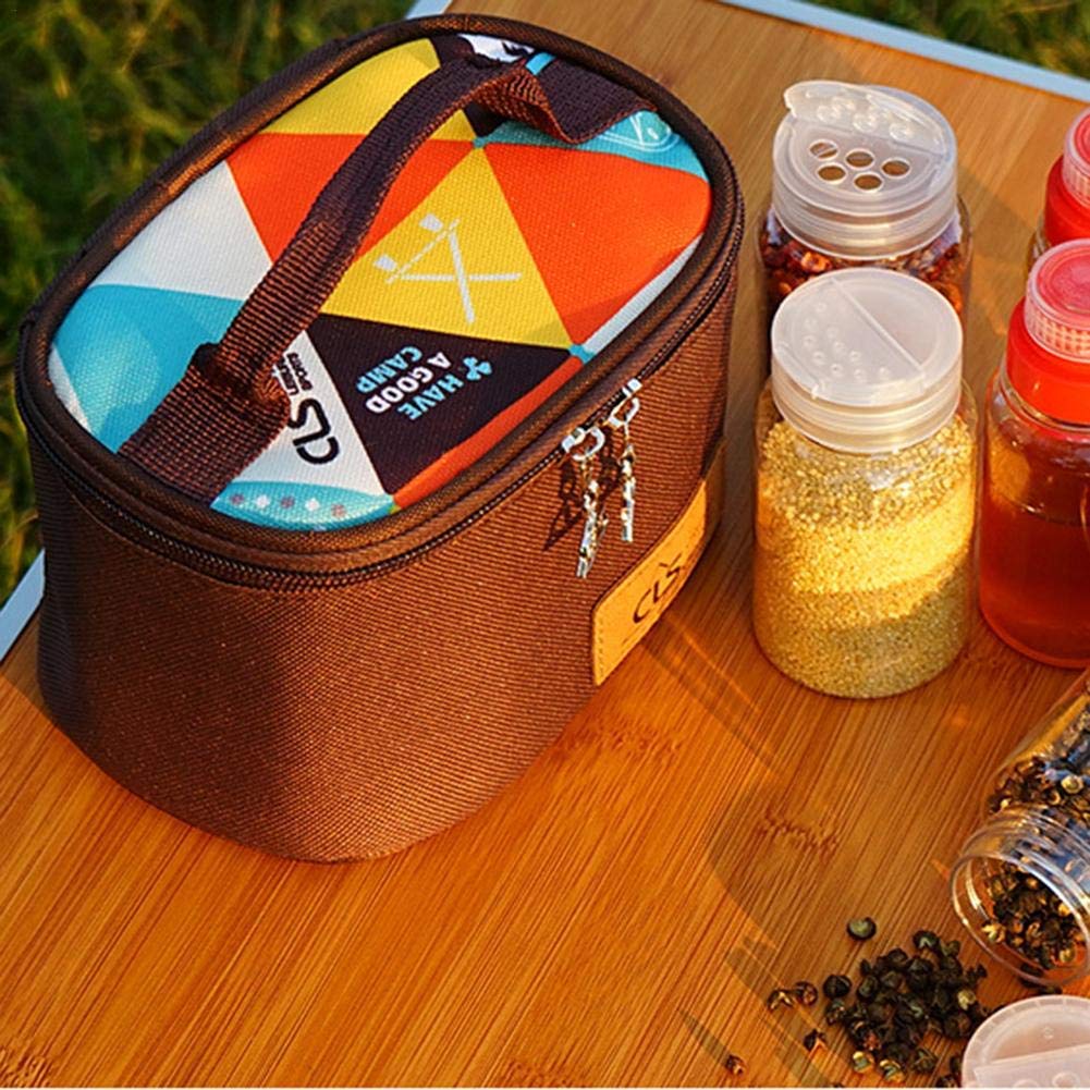 Amazon | ポータブル調味料ボトルセット 液体/粉末用 ボトル6本セット