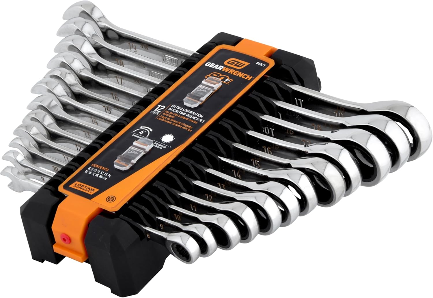 GEARWRENCH - Set Wr Rat Comb 12Pt 90T 12Pc Mm (86927)