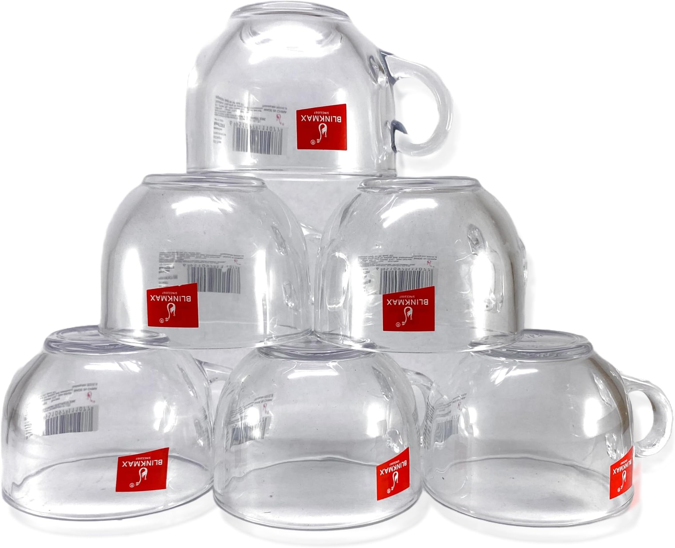 6 PIECES GREEN TEA CUP SET
