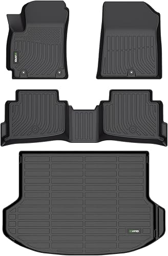 Miniatura 25 de Juego de alfombrillas y forro de carga para Mazda CX5 2017-2022, protección para todo tipo de clima, TPE antideslizante, juego completo de forros