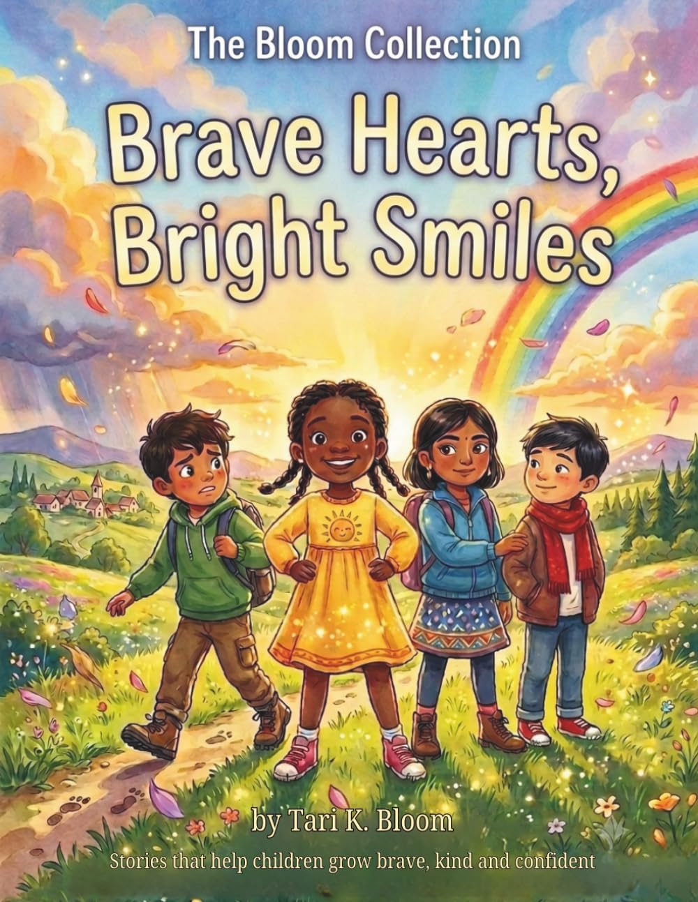 Brave Hearts, Bright Smiles: Stories to Help Children Grow Brave, Kind, and Confident (The Bloom Collection)