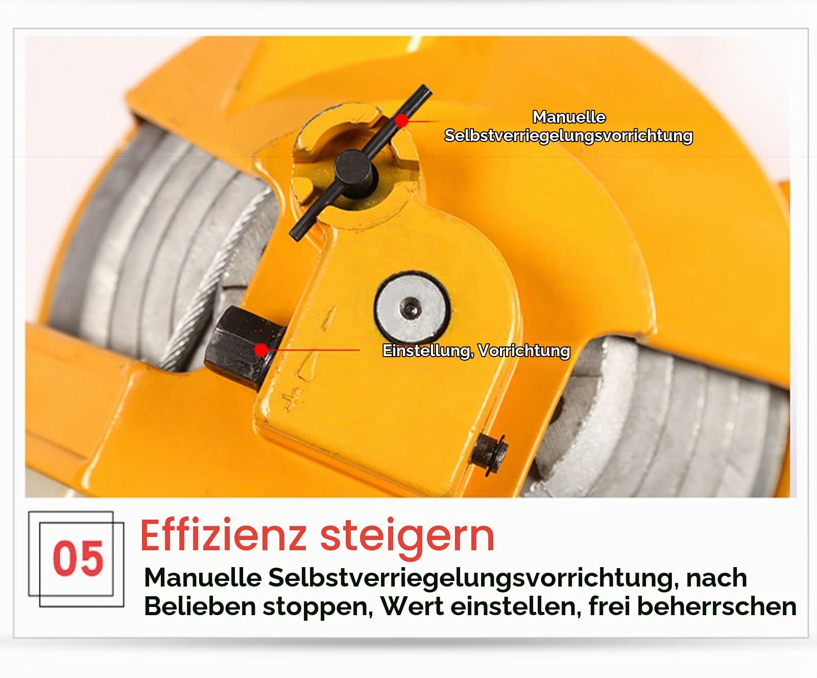 Einstellbarer Federzug Balancer Federzug-Halterung Balancer mit Manuelle Sperrfunktion und Einstellgerät für Aufhänge- und Befestigungswerkzeuge für Werksmontagelinien(Size:1-3kg)