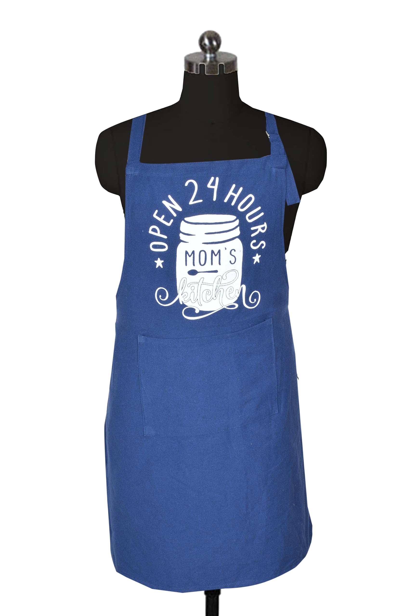 CRAZYWEAVES Apron for women and men kitchen apron Funny printed apron for women and men chef 100% cotton apron with adjustable neck strap blue (B0BFG1PGM8) Amazon Price History, Amazon Price Tracker