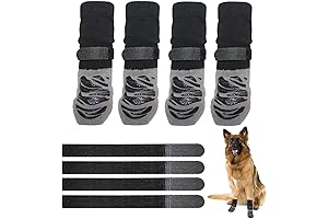 Obfuscate Non-Slip Dog Socks: Enhanced Grip for Indoor Flooring