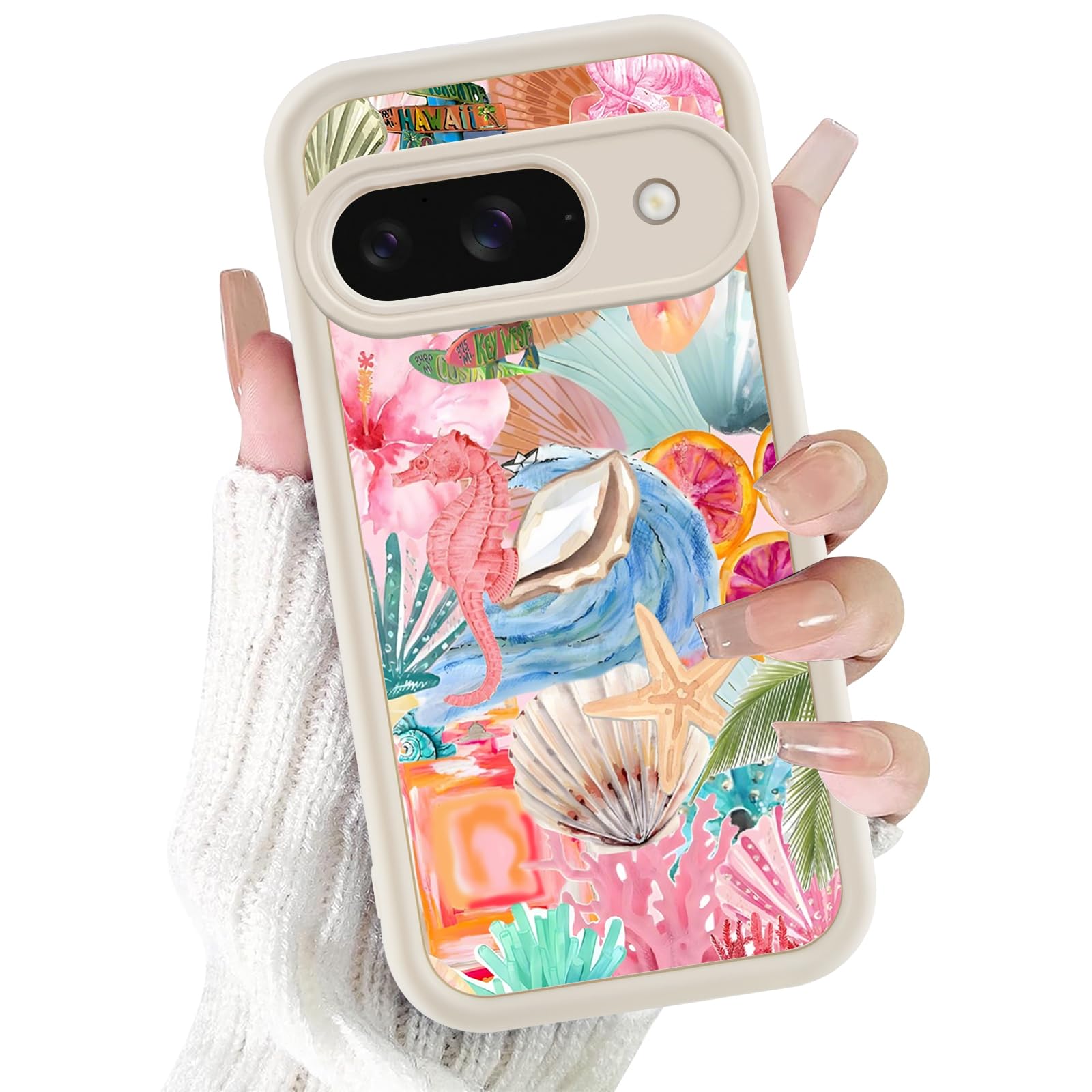 Étui Google Pixel 9 Pro joli collage pour les vacances - 8
