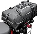 【3in1多機能型】KEMIMOTO バイクシートバッグ 100％完全防水 ツーリングバッグ 35L 多彩なマルチユース 反射ストリップ 2～3泊の旅行に最適 オートバイ/アウトドア/キャンプ用バッグ KM-6710