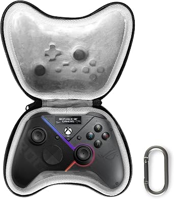 Hard Gaming Controller Case for ASUS ROG Raikiri Pro, Compatible with Xbox Series X/S Wireless Controller Travel Protective Cover Storage Case Carrying Bag,Black