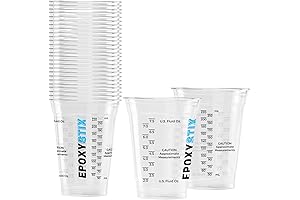 10oz Epoxy Graduated Measuring Cups (Pack of 25)