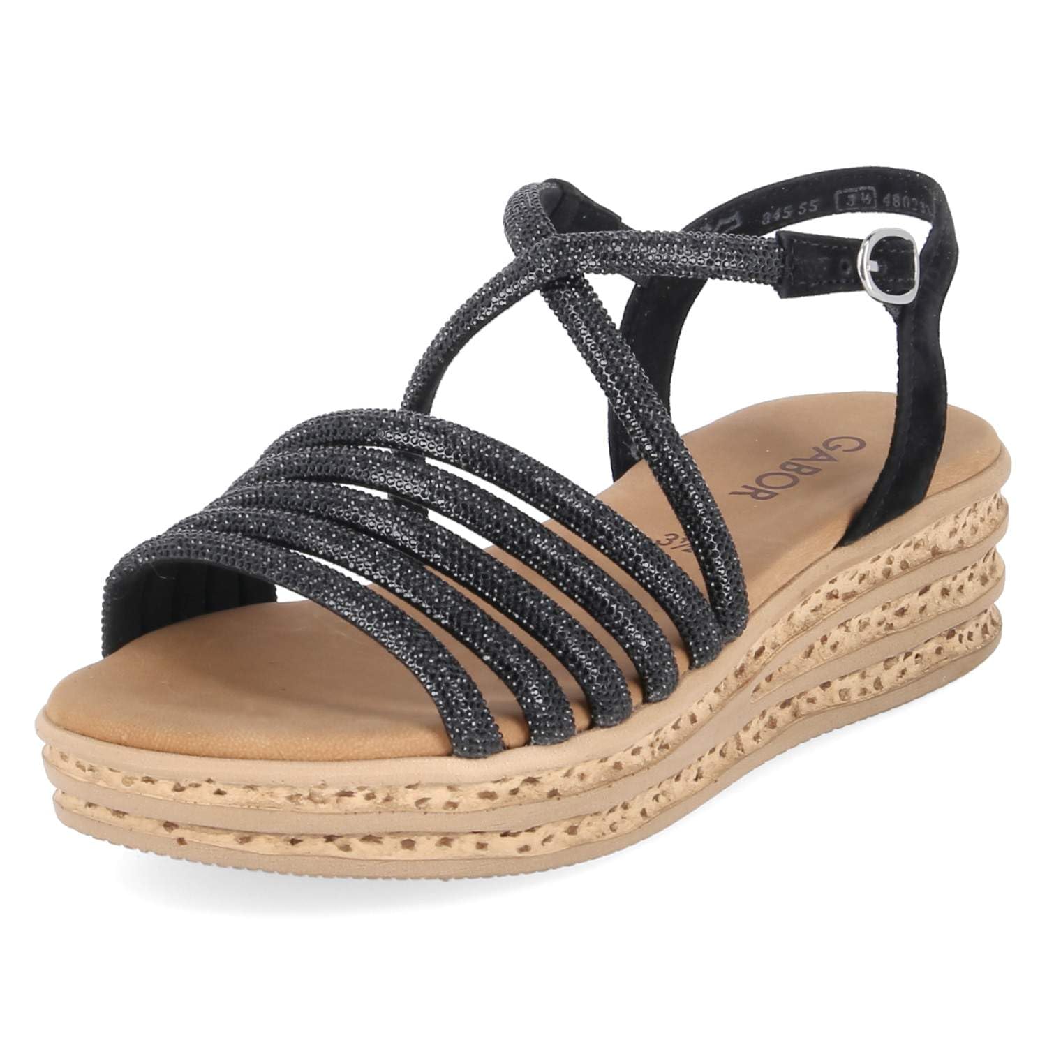 Gabor Damen Riemchensandalen, Frauen Sandalen