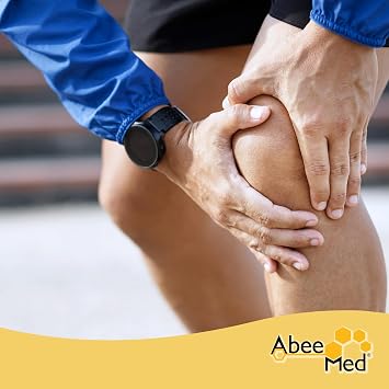 AbeeMed Natural Supplement 60 كبسولة + كريم 2 أونصة القيمة - Bee Venom Apitoxin - دعم الألم - التنقل