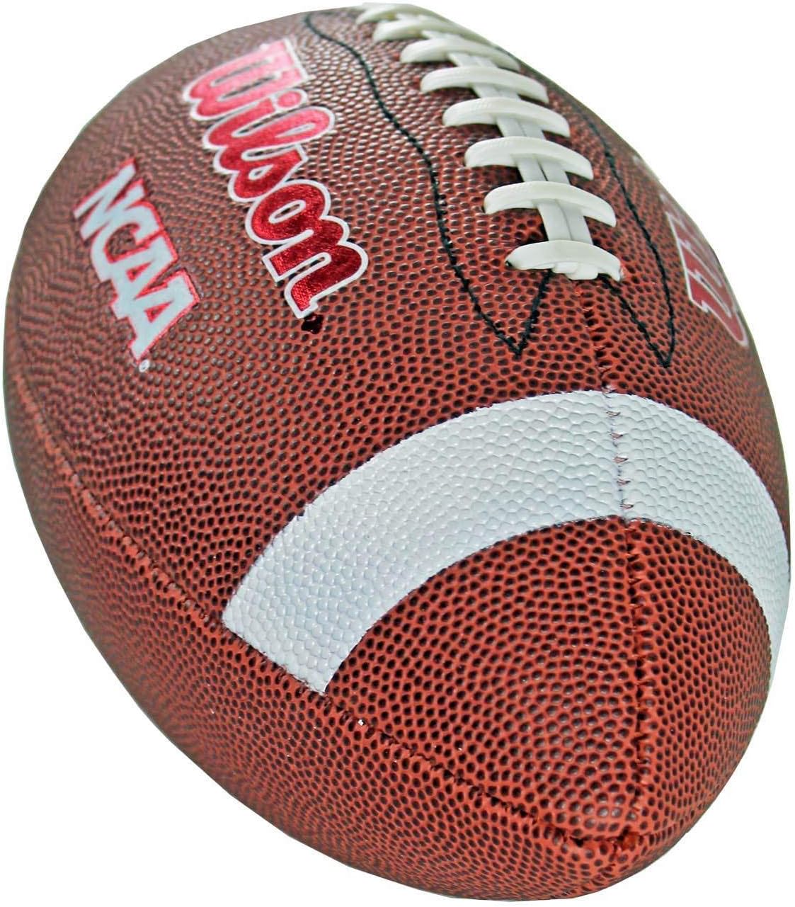 Wilson Ncaa Red Zone Junior Composite Football
