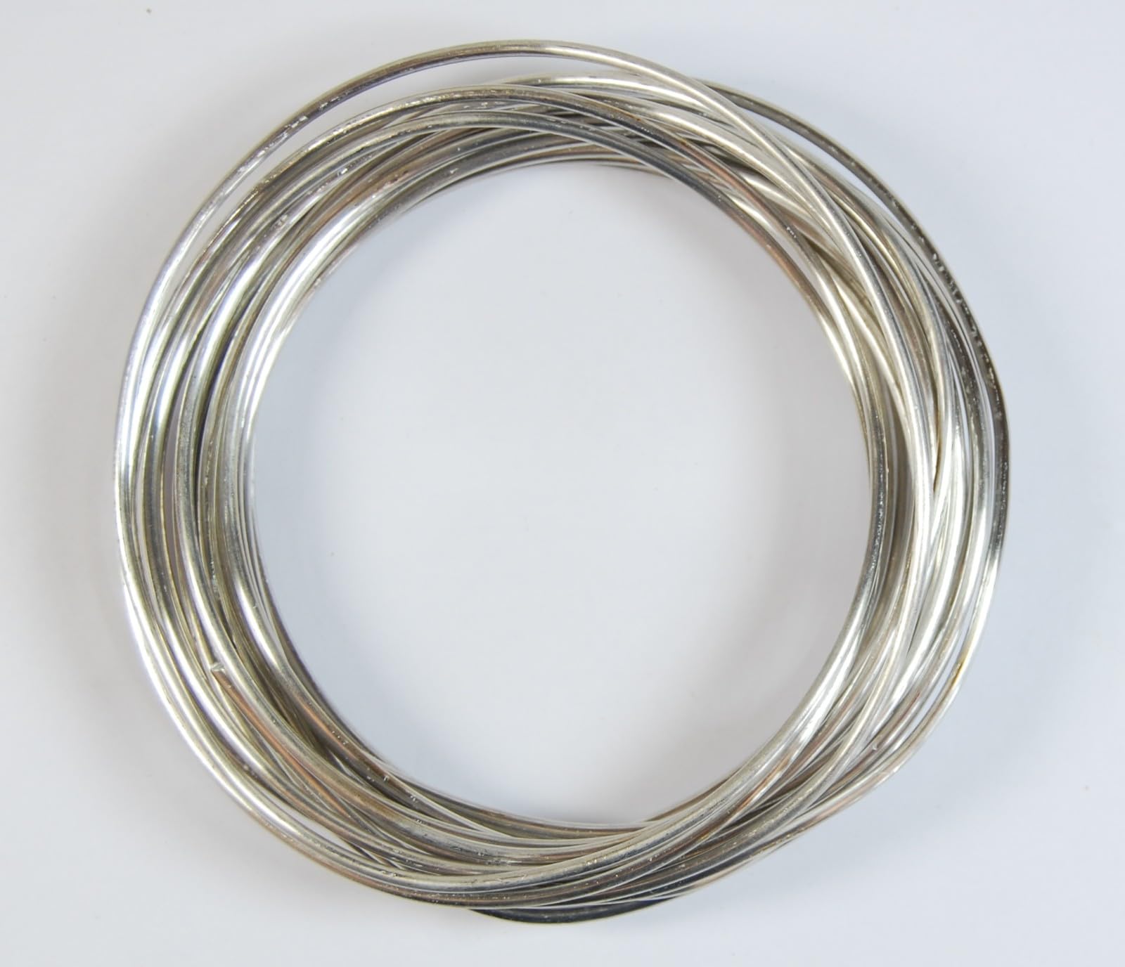 celloexpress Aluminium Craft Wire - 2mm x 5m (Diameter x Length) - Aluminium Wire 12 Guage (Grey)