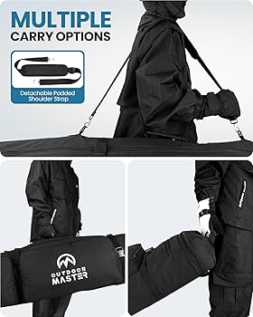 OUTDOOR MASTER スノーボードバッグ 157cm Amazon.com : OutdoorMaster Expandable Padded Ski Bag