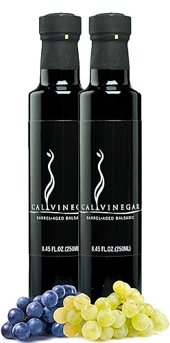 Calivirgin Vinagre balsámico – Vinagre balsámico original tradicional – grueso, aterciopelado, auténtico vinagre balsámico italiano – Vinagre