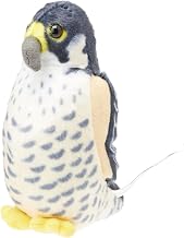 Wild Republic 19598 Faucon pèlerin, Animal en peluche avec Son, cadeaux Pour Enfants, 13 cm Peregrine Falcon with Authentic Bird Sound, Soft Toy for Kids, 13cm, Blue-White