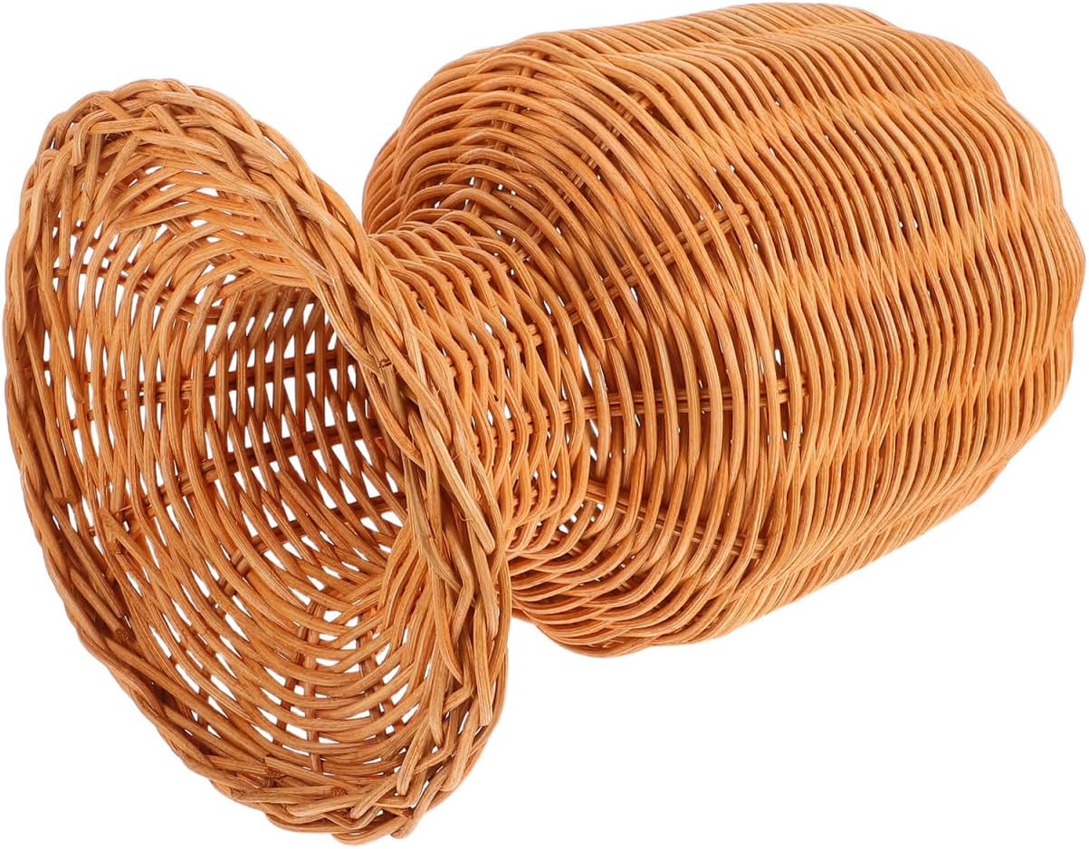 SEWACC Rattan Hat Display Stand Rack for Hats Caps Wigs Woven Headwear Holder Prevents Deformation Ideal for Home Store Mall