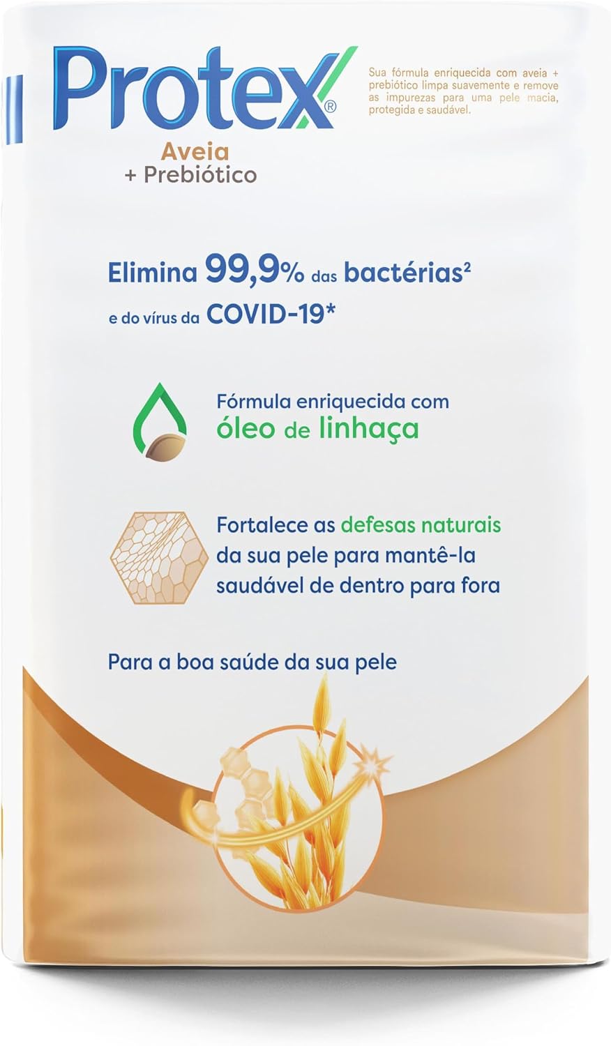 Sabonete em Barra Antibacteriano Protex Aveia + Prebióticos 85g Promo Leve 8 pague menos