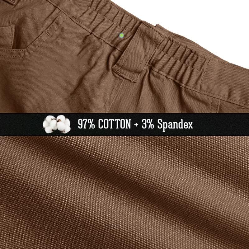 NAVEKULL Men's Military Cargo Tactical Pants Ripstop Lightweight Cotton Stretch Combat Outdoor Hiking Pants - Image 5