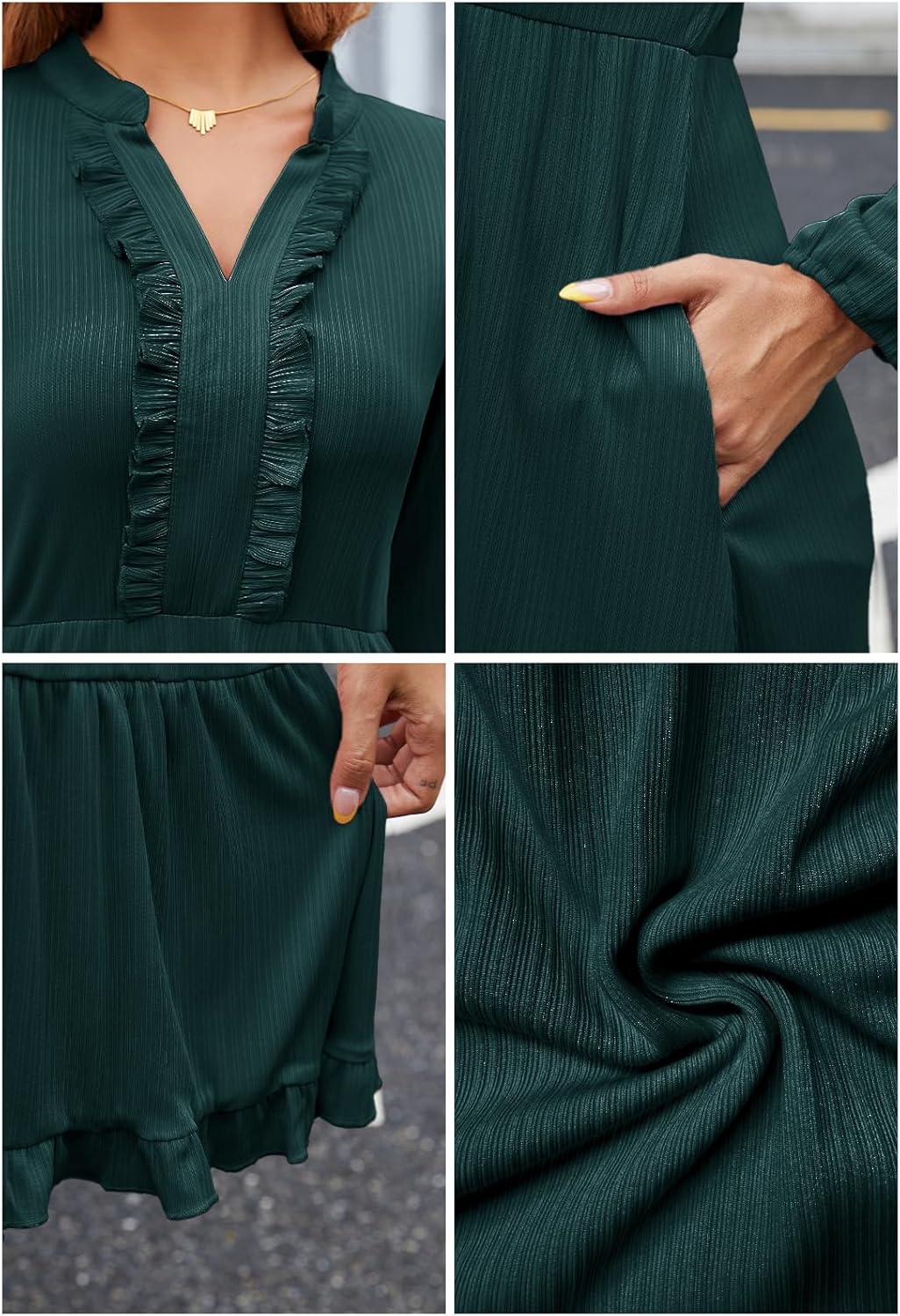 Alaster Women's Fall Dresses Long Sleeve for Women - Image 6