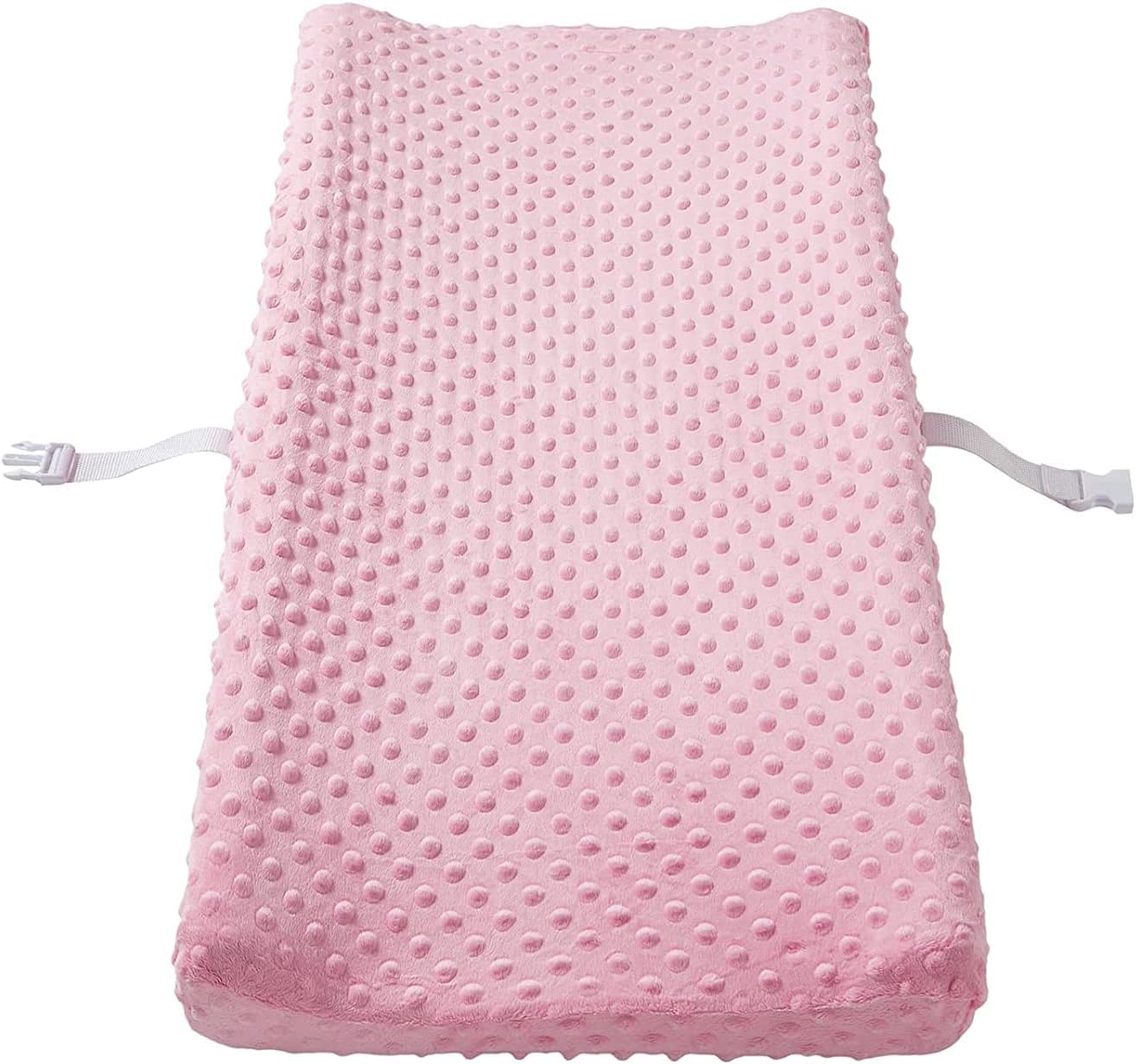 Diaper Changing Pad Cover, Minky Dots Plush Diaper Changing