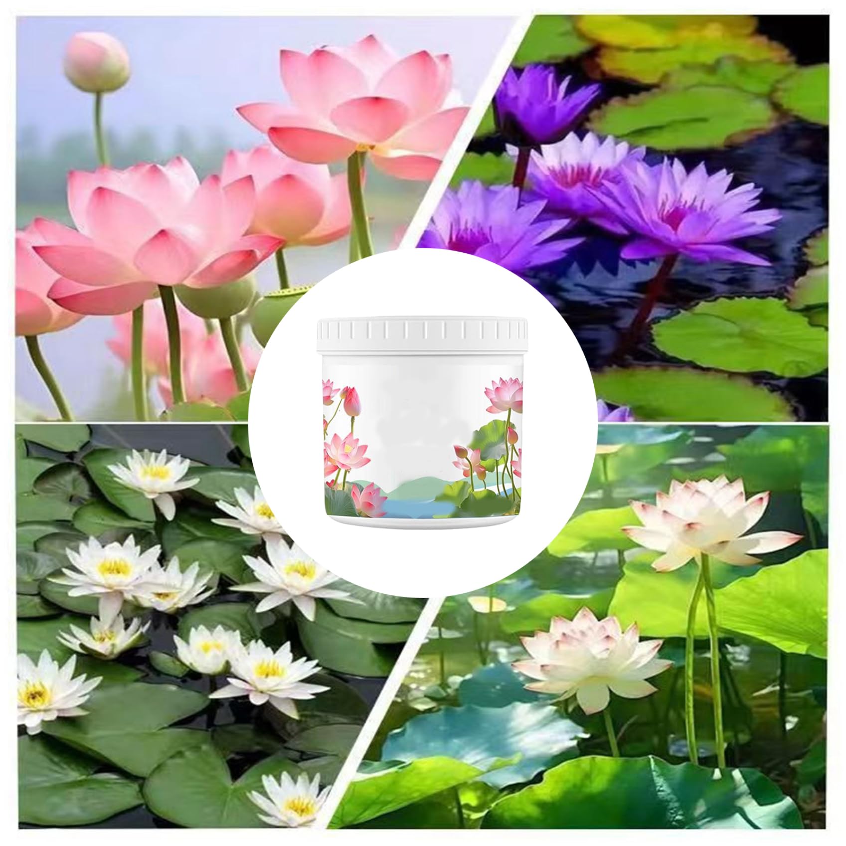 Dünger von Wasserpflanzen, 200g Aquariumpflanzendünger, wirksames Wachstum Lotus Lebensmittel, Lotus Nährstoffe für Schalenlotus, Wasserlilie, Lotus