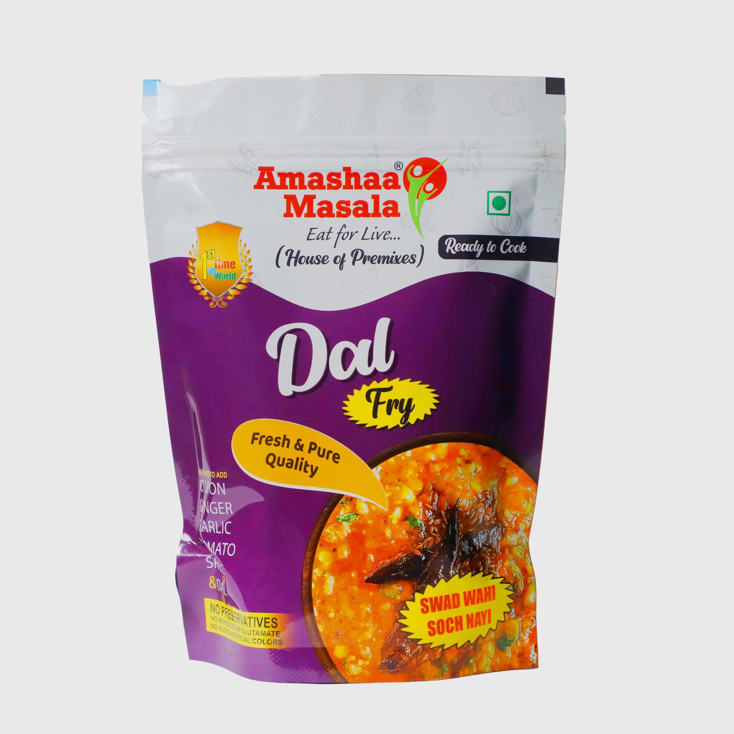 Amashaa Masala Eat for Live... Dal Fry Premix - 500Gm | Best Premix | Ready To Cook Dal Fry | Ready To Cook | Dal Fry | Homemade Dal | Dal Tadka (B0CFXXYZJK) Amazon Price History, Amazon Price Tracker
