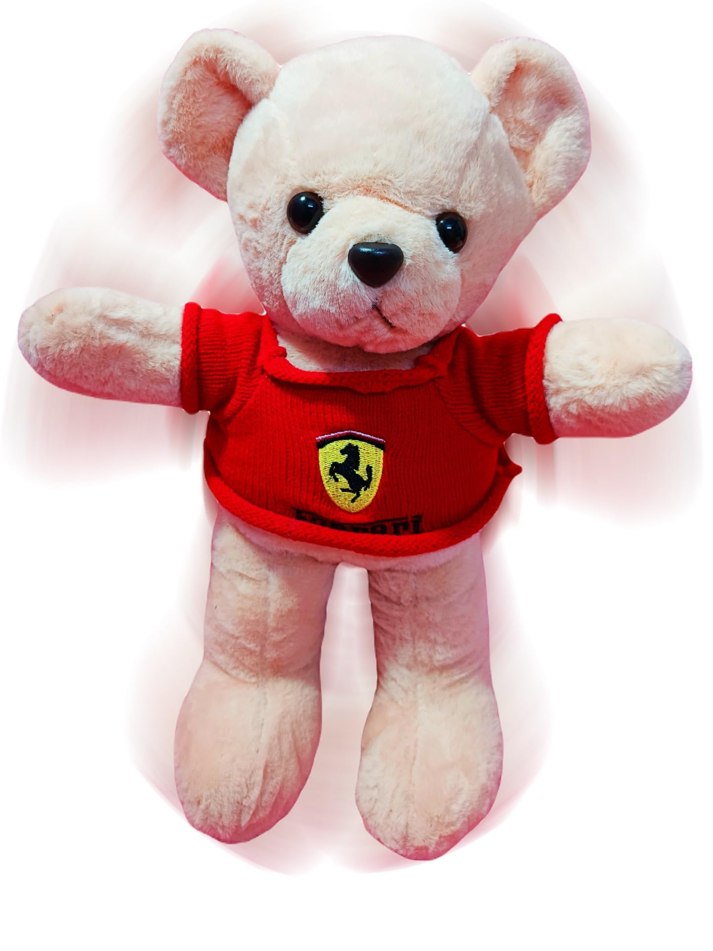 Bateu Cute Stuffed Animals with Bow Ties Plush Toys | Soft Toys for Kids Girls Teddy Bears Plush Toys for Children and Adults (Red with Jacket, Large)